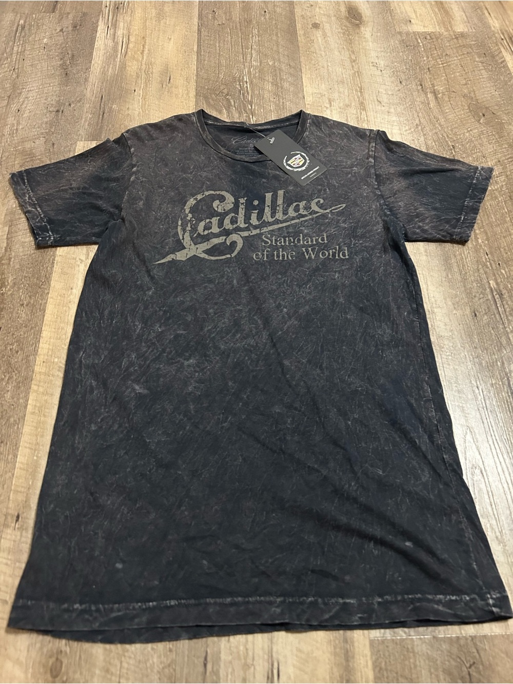 Cadillac Washed Black Short Sleeve Tee